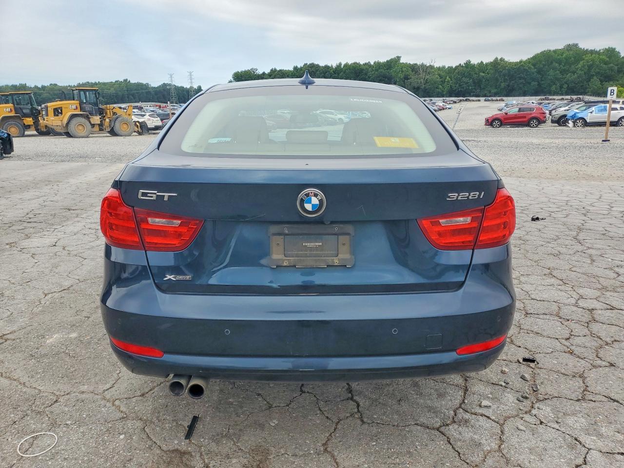 2015 Bmw 328 Xigt Blue vin: WBA3X5C57FD561128
