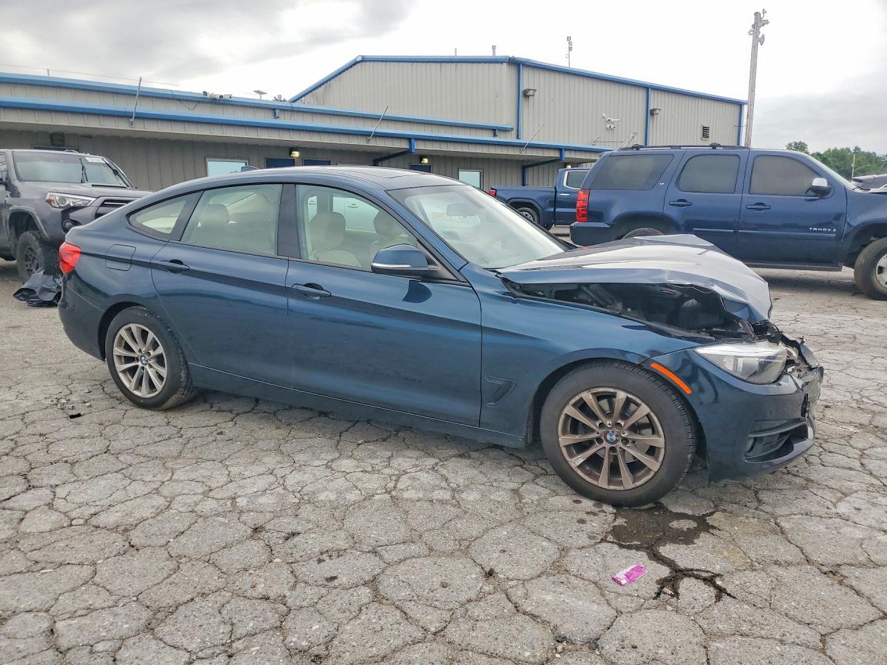 2015 Bmw 328 Xigt Blue vin: WBA3X5C57FD561128