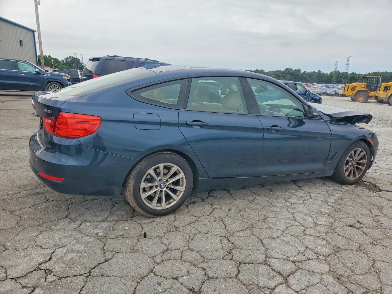 2015 Bmw 328 Xigt Blue vin: WBA3X5C57FD561128