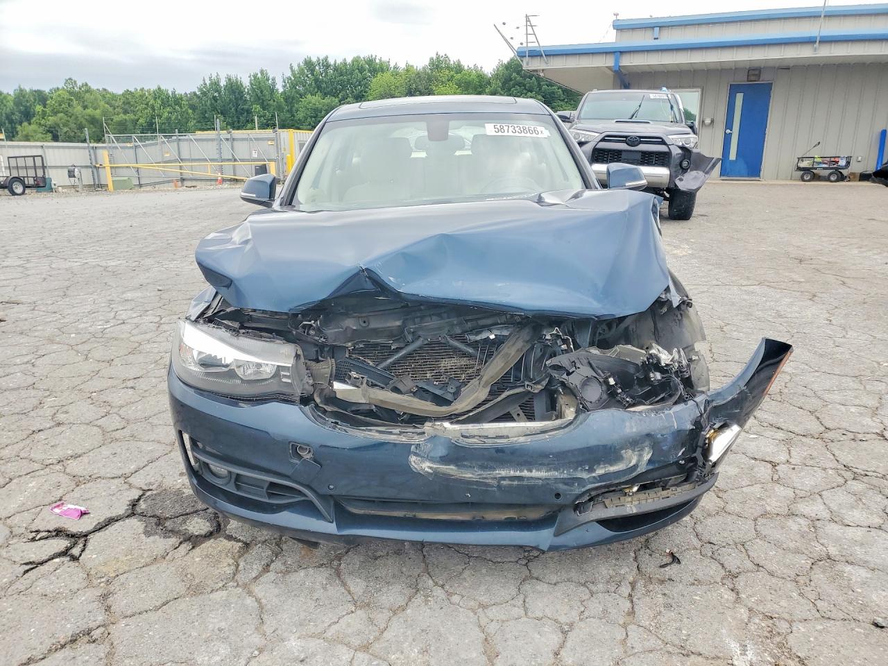 2015 Bmw 328 Xigt Blue vin: WBA3X5C57FD561128