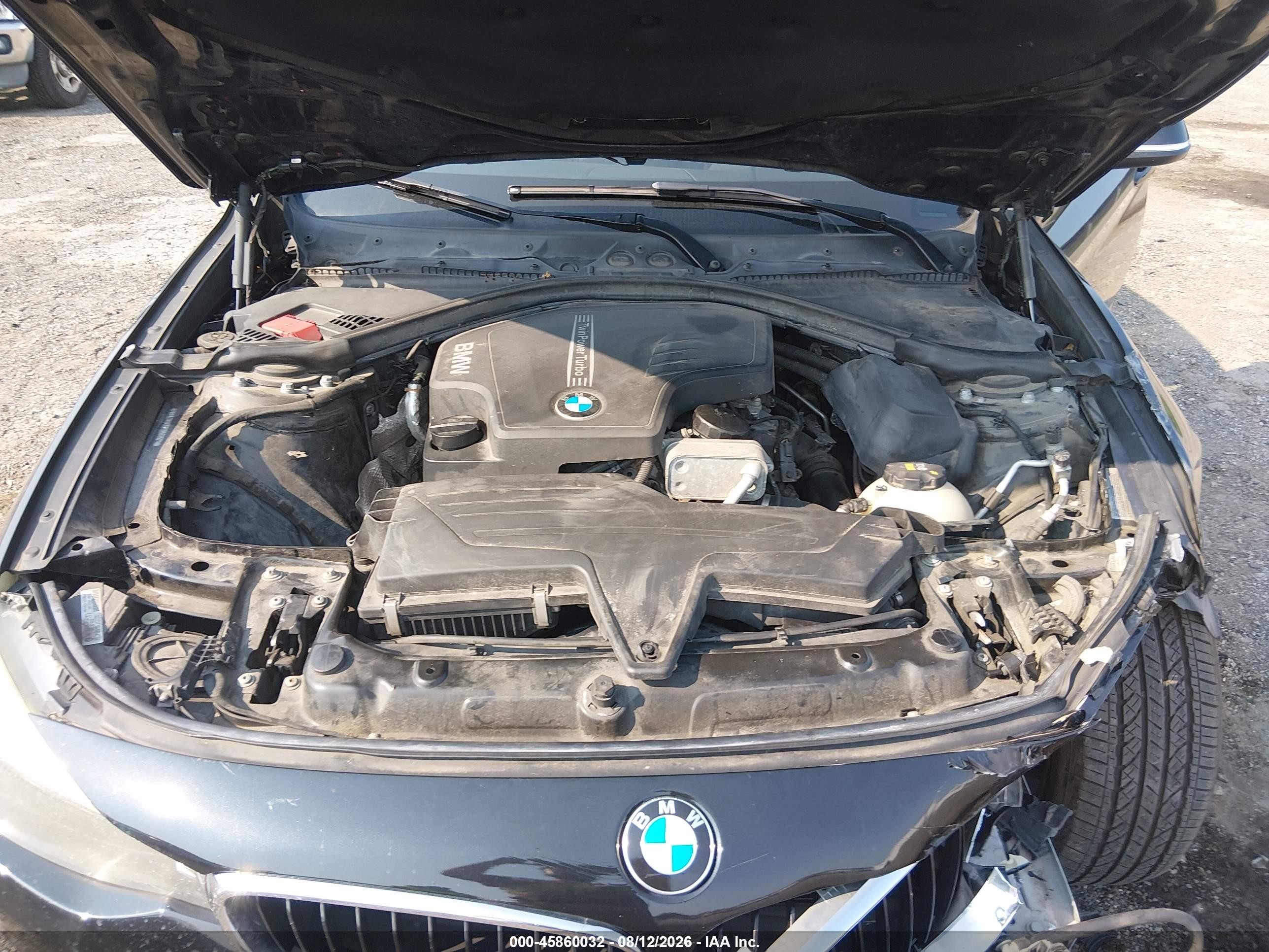 2015 Bmw 328i Gran Turismo Xdrive Black vin: WBA3X5C57FD562571