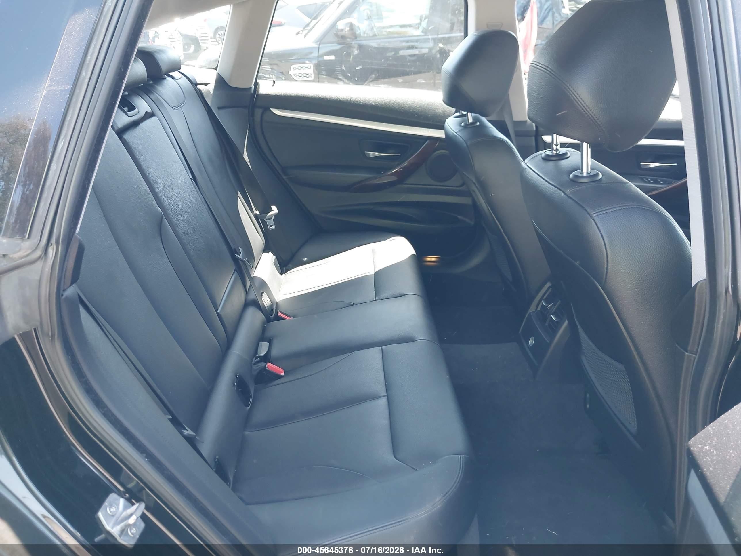 2014 Bmw 328i Gran Turismo Xdrive Black vin: WBA3X5C58ED242545