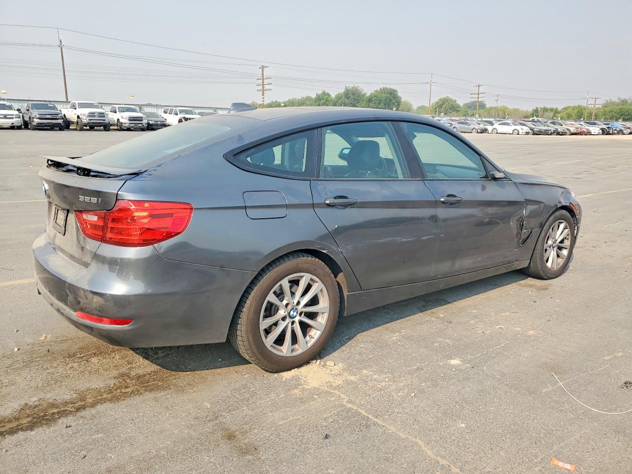 2015 Bmw 328 Xigt Gray vin: WBA3X5C58FD560845