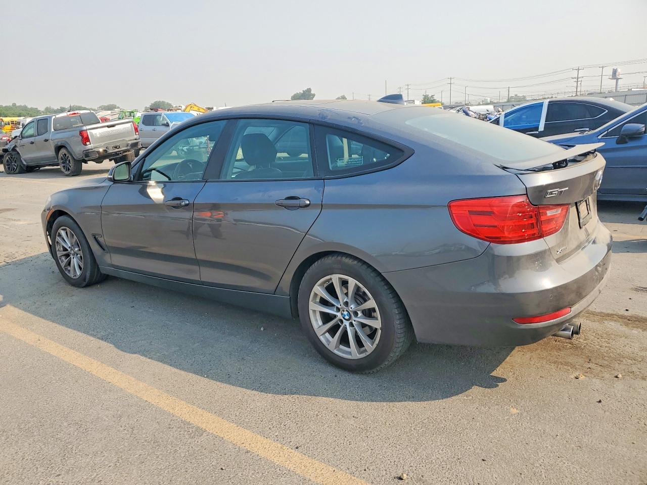 2015 Bmw 328 Xigt Gray vin: WBA3X5C58FD560845