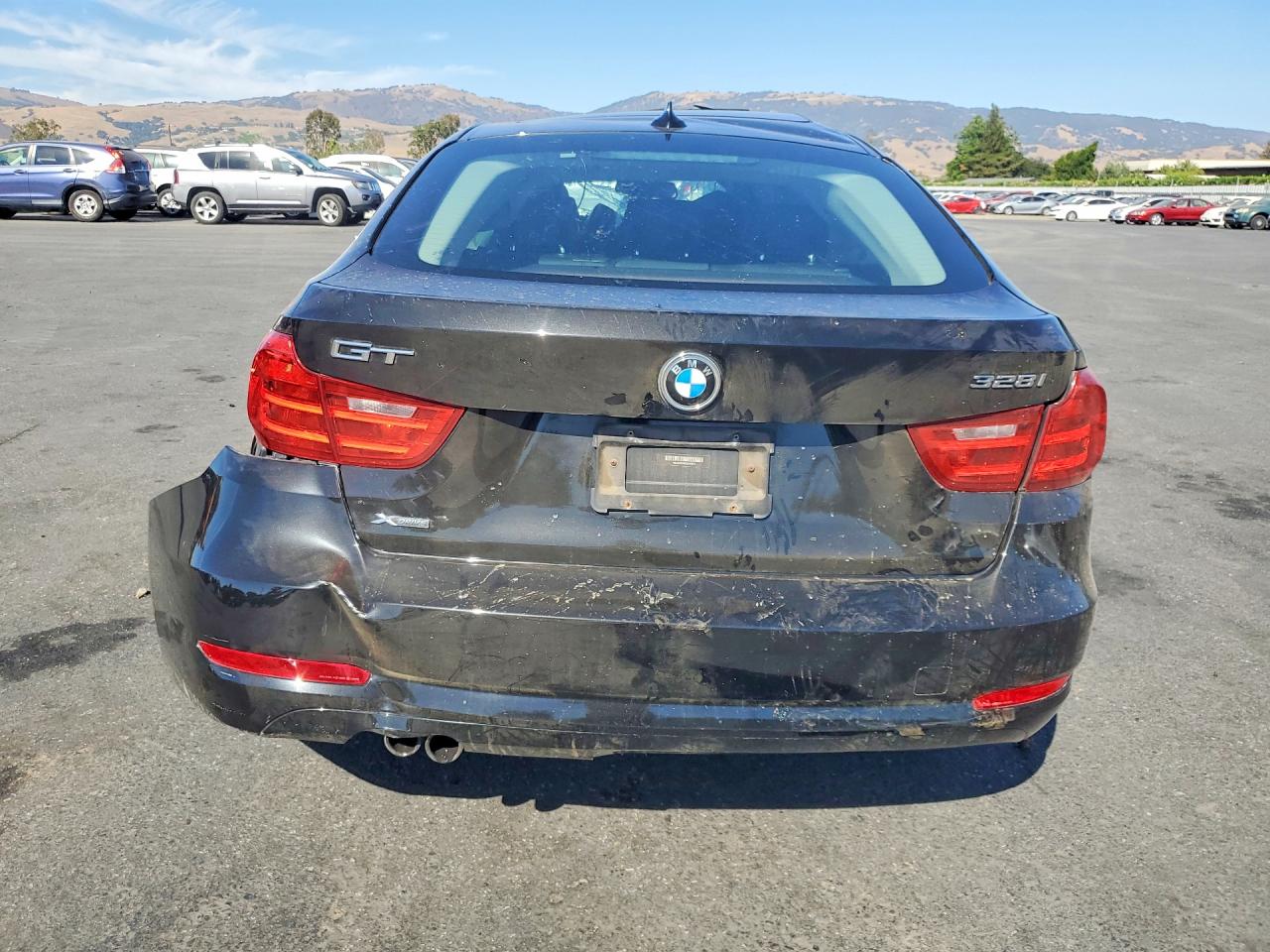 2014 Bmw 328 Xigt Black vin: WBA3X5C59ED242926