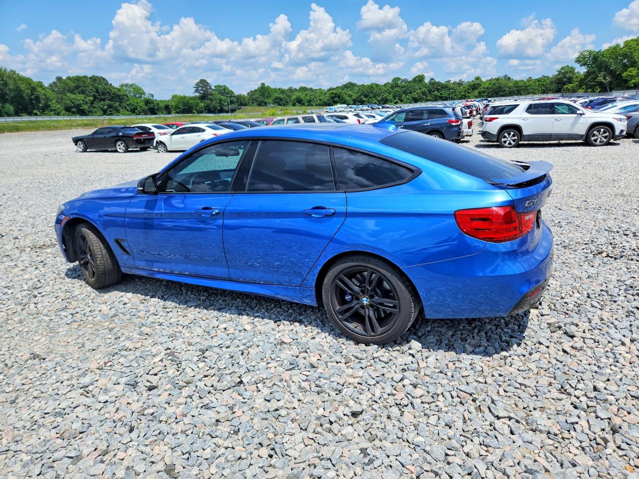 2015 Bmw 328 Xigt Blue vin: WBA3X5C5XFD562452