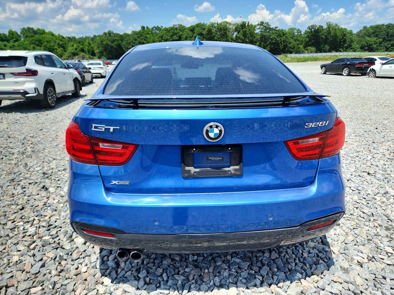 2015 Bmw 328 Xigt Blue vin: WBA3X5C5XFD562452