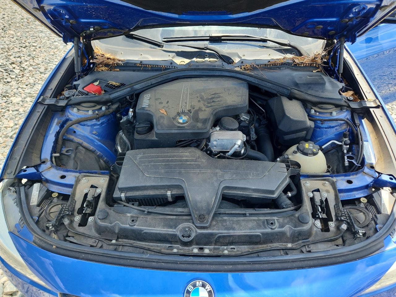 2015 Bmw 328 Xigt Blue vin: WBA3X5C5XFD562452