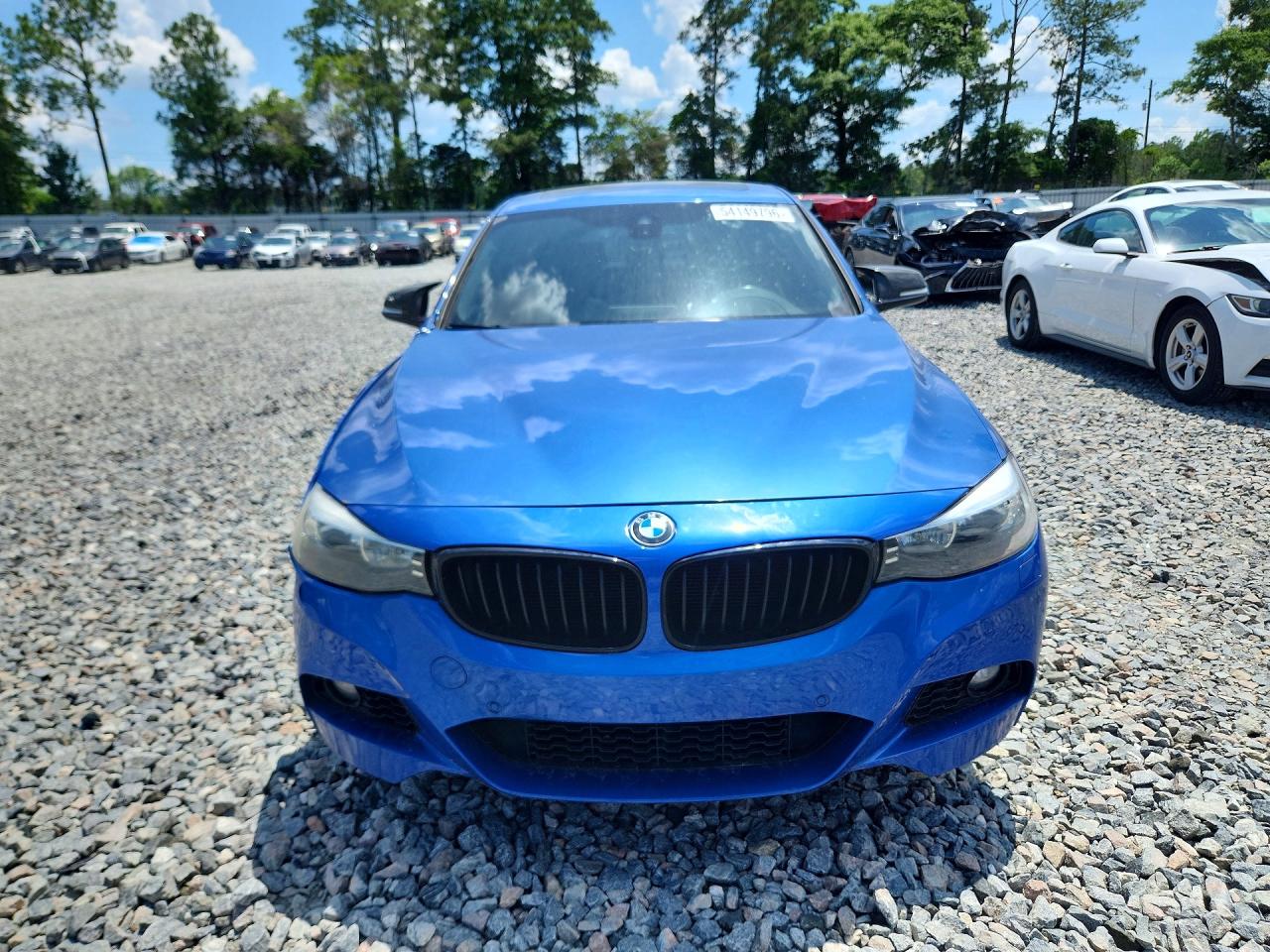 2015 Bmw 328 Xigt Blue vin: WBA3X5C5XFD562452
