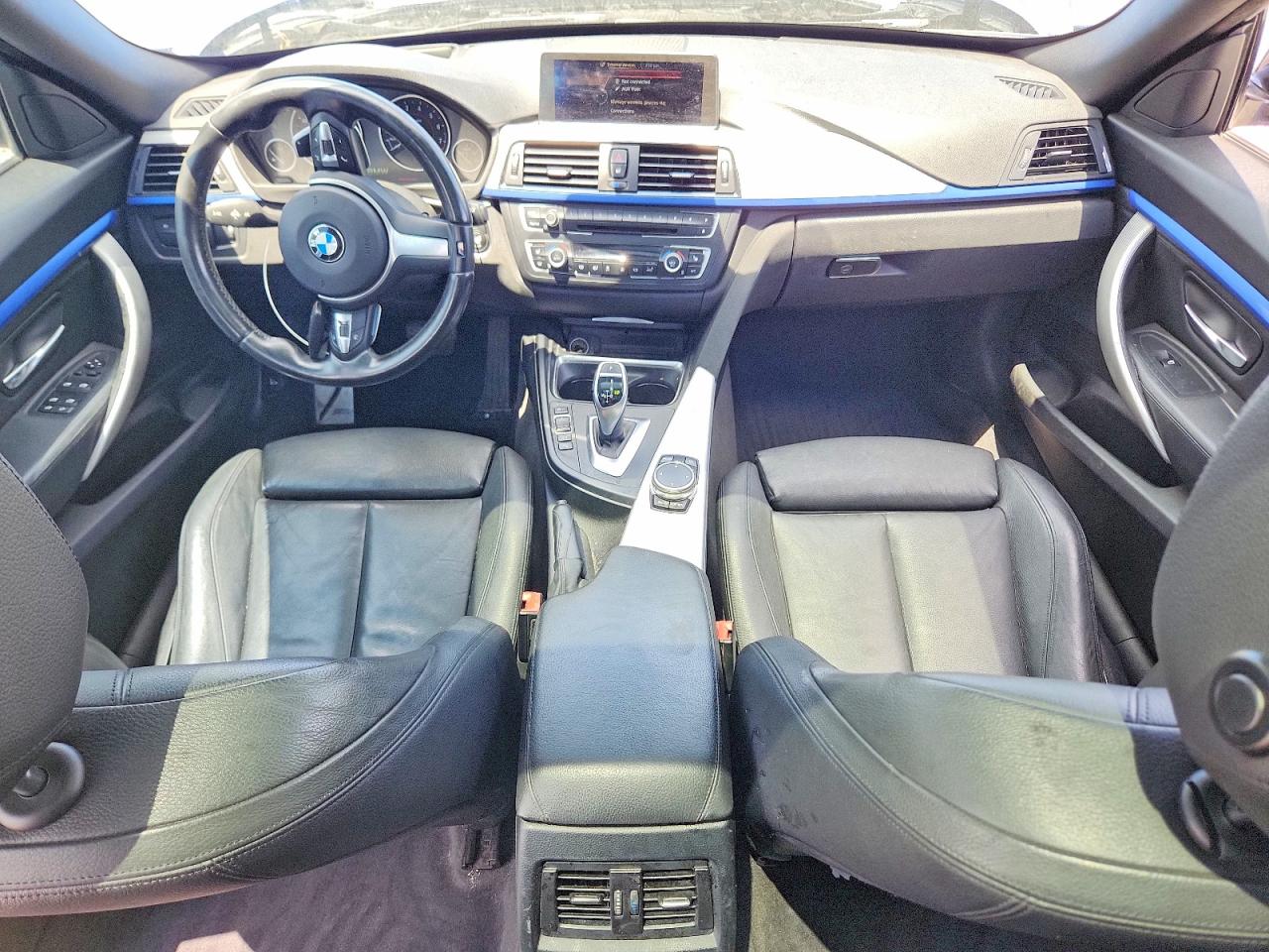 2015 Bmw 328 Xigt Blue vin: WBA3X5C5XFD562452