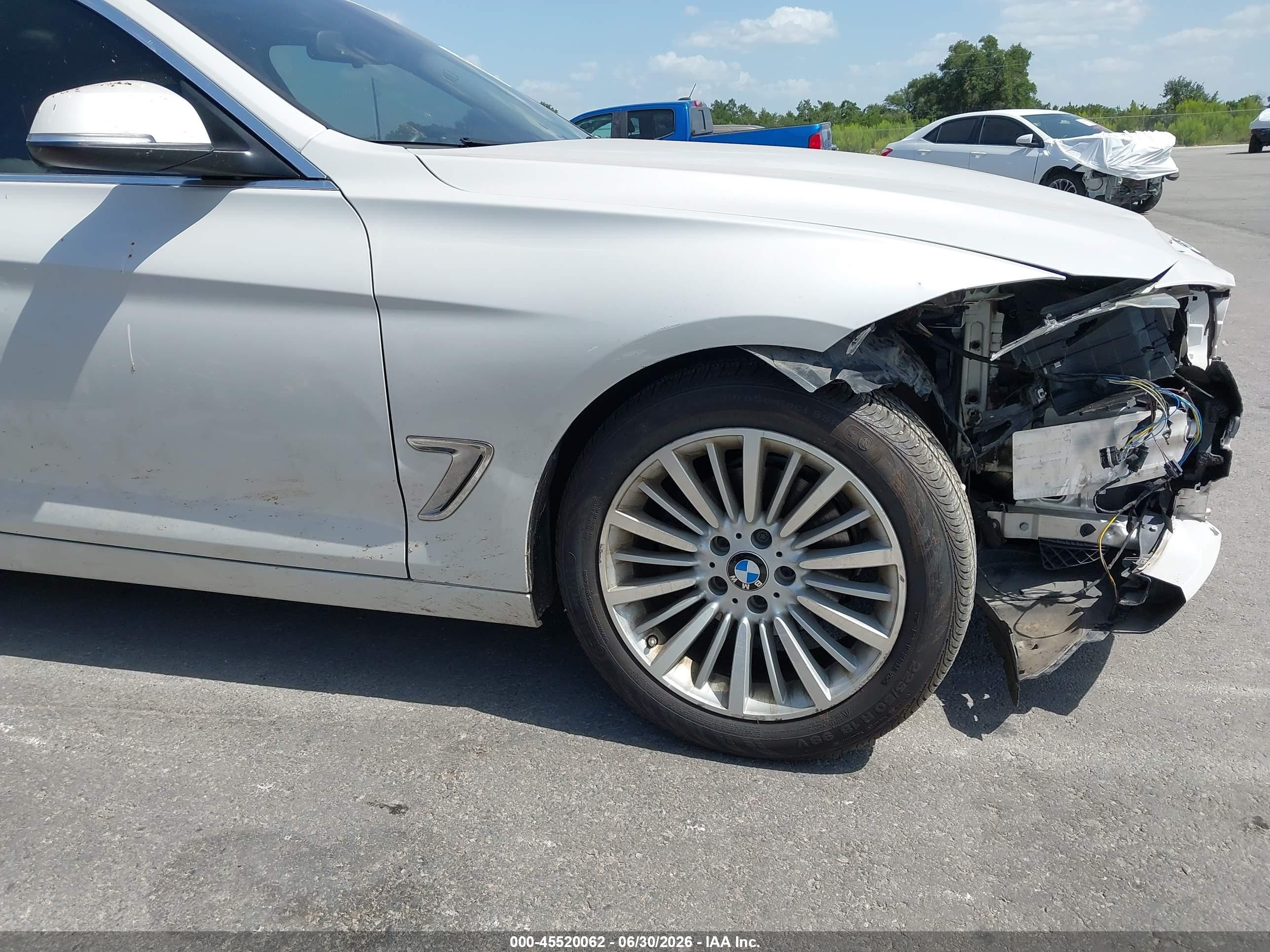 2015 Bmw 328i Gran Turismo Xdrive Белый vin: WBA3X5C5XFD562581
