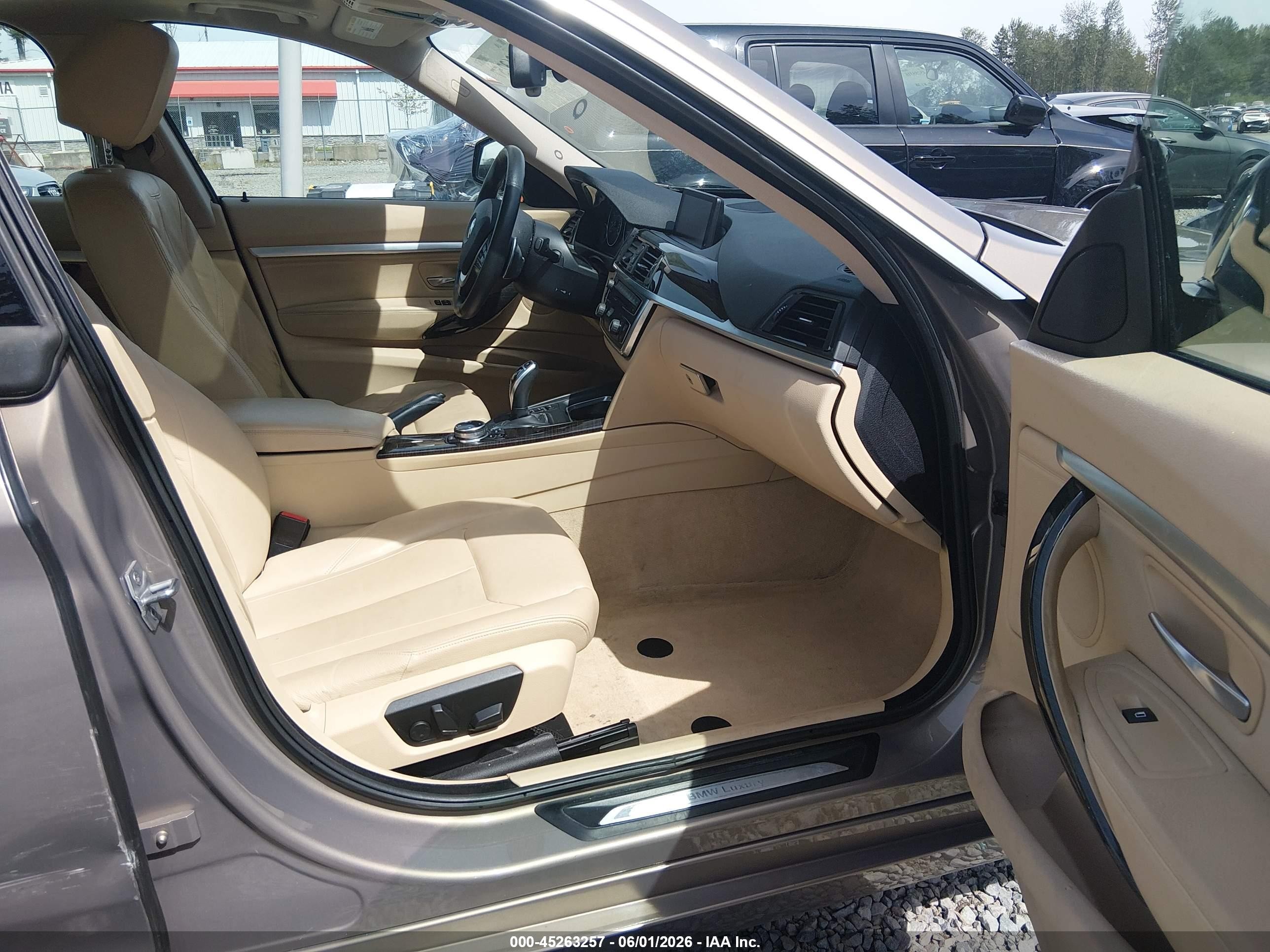 2014 Bmw 335i Gran Turismo Xdrive Gold vin: WBA3X9C53ED153490