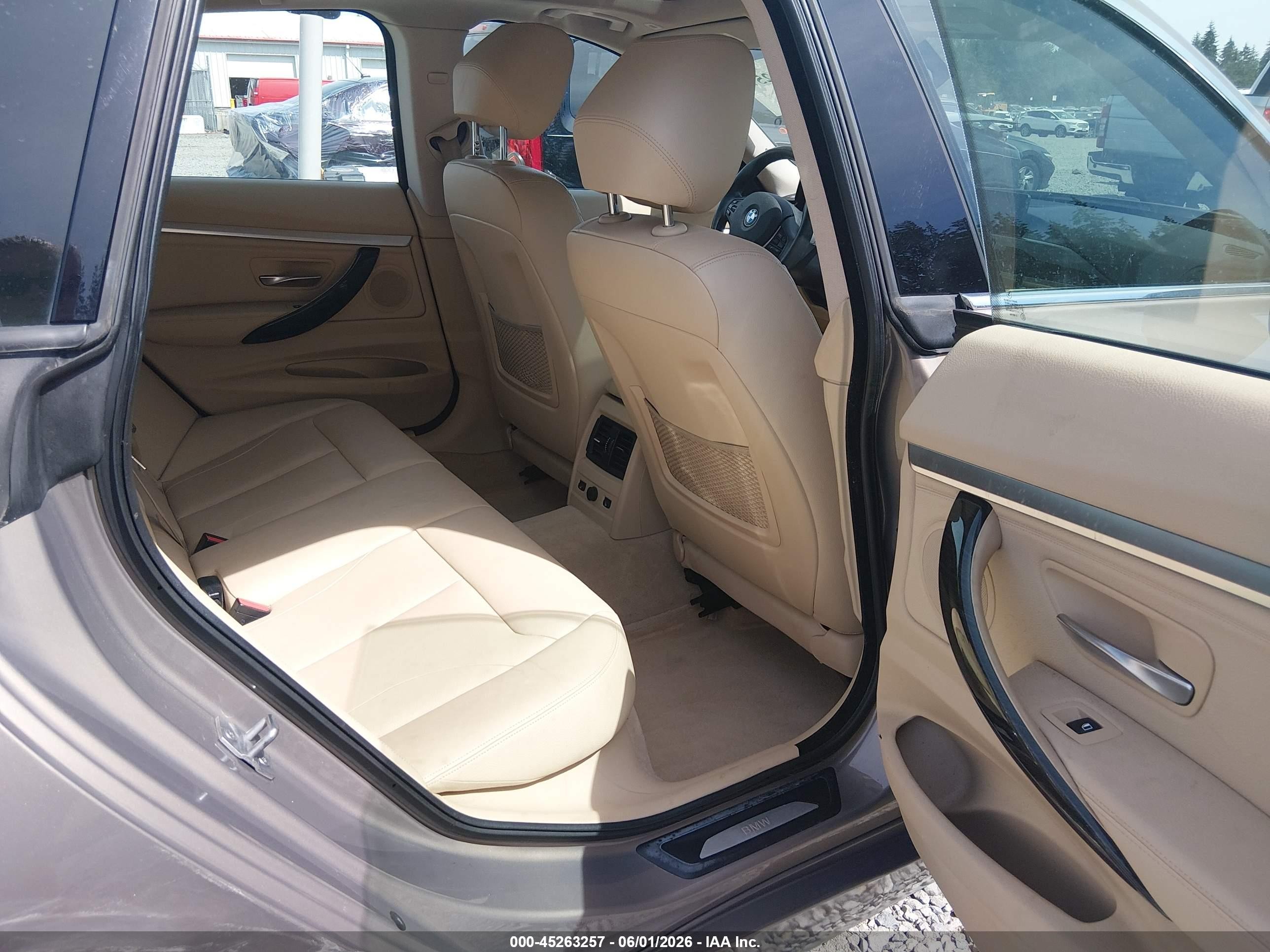 2014 Bmw 335i Gran Turismo Xdrive Gold vin: WBA3X9C53ED153490