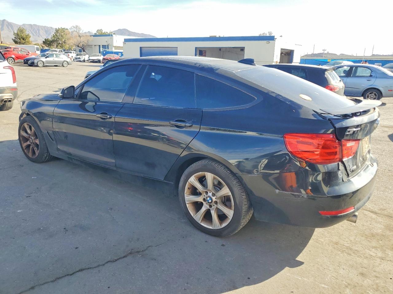 2014 Bmw 335 Xigt Black vin: WBA3X9C54ED153224
