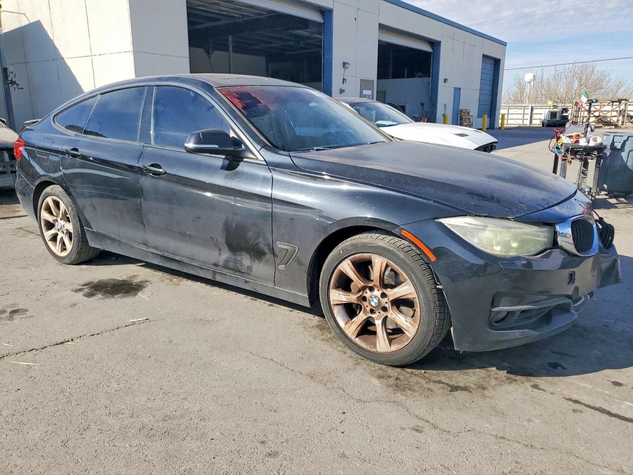 2014 Bmw 335 Xigt Black vin: WBA3X9C54ED153224