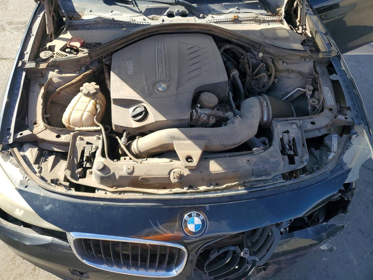 2014 Bmw 335 Xigt Black vin: WBA3X9C54ED153224
