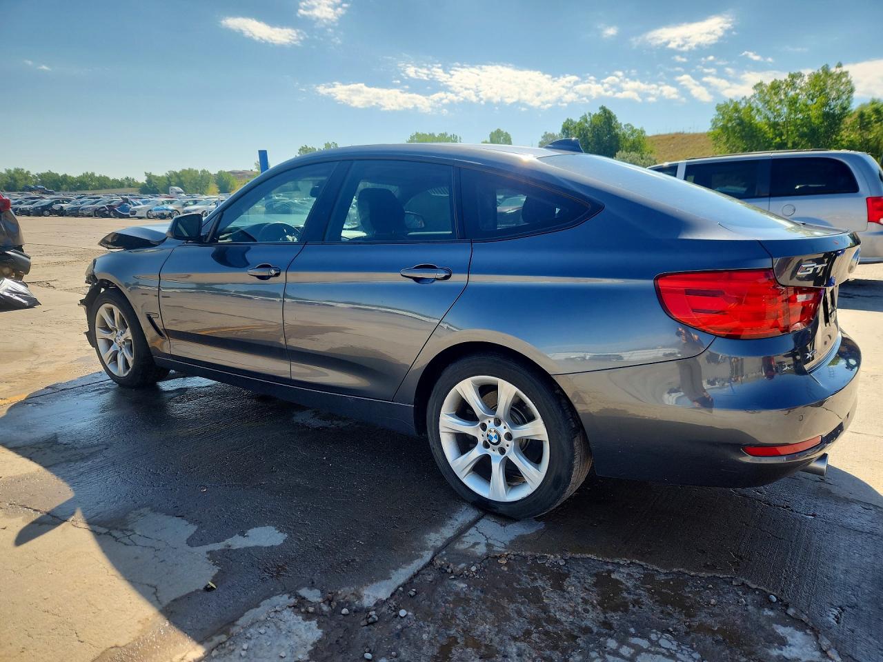 2014 Bmw 335 Xigt Gray vin: WBA3X9C54ED153692