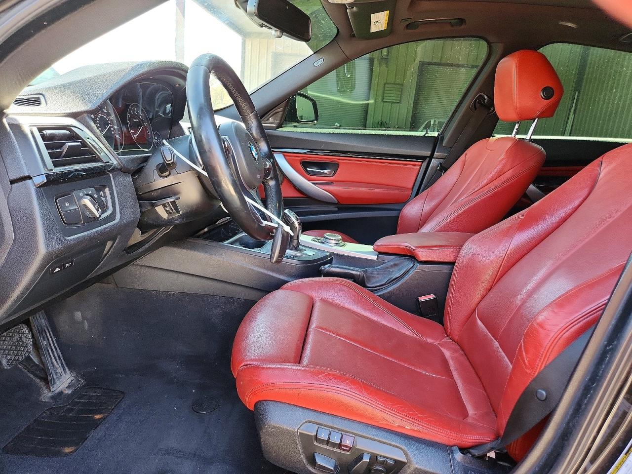 2014 Bmw 335 Xigt Черный vin: WBA3X9C58ED152996