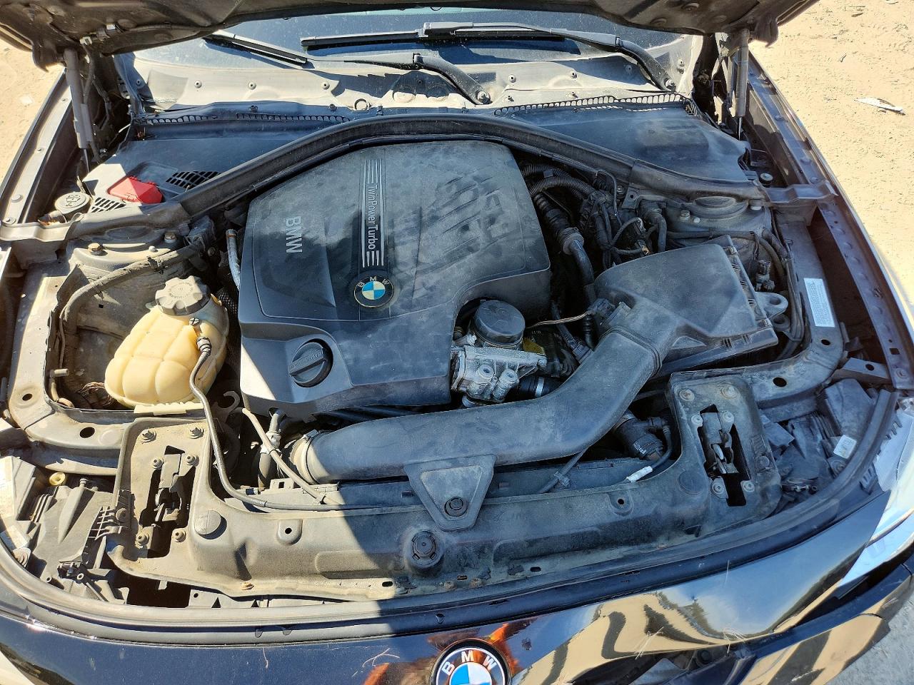 2014 Bmw 335 Xigt Черный vin: WBA3X9C58ED152996