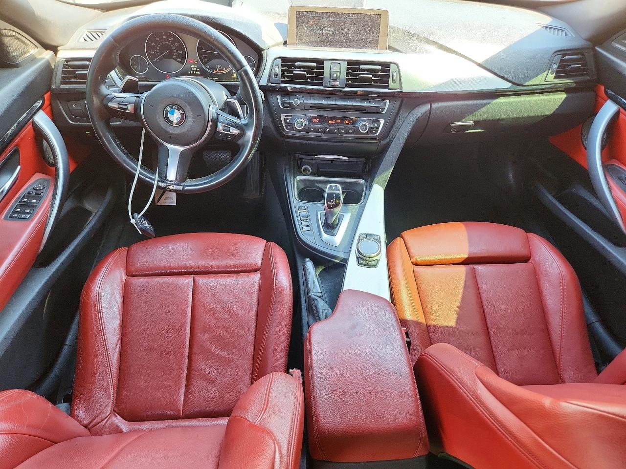2014 Bmw 335 Xigt Черный vin: WBA3X9C58ED152996