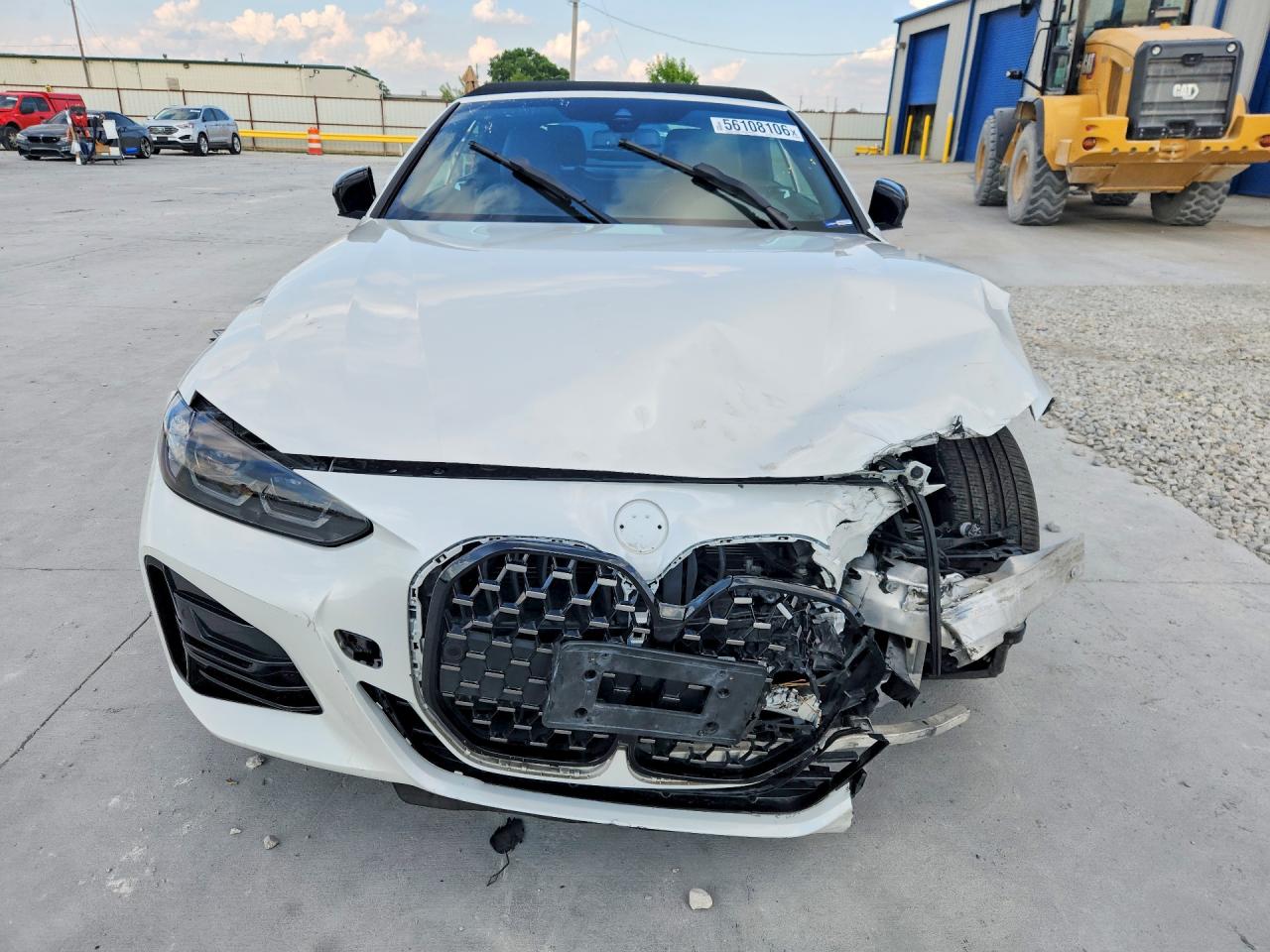 2022 Bmw 430xi White vin: WBA43AT05NCJ51848