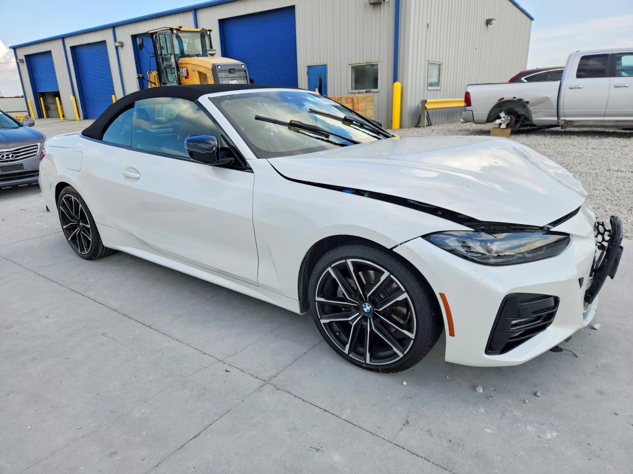 2022 Bmw 430xi White vin: WBA43AT05NCJ51848