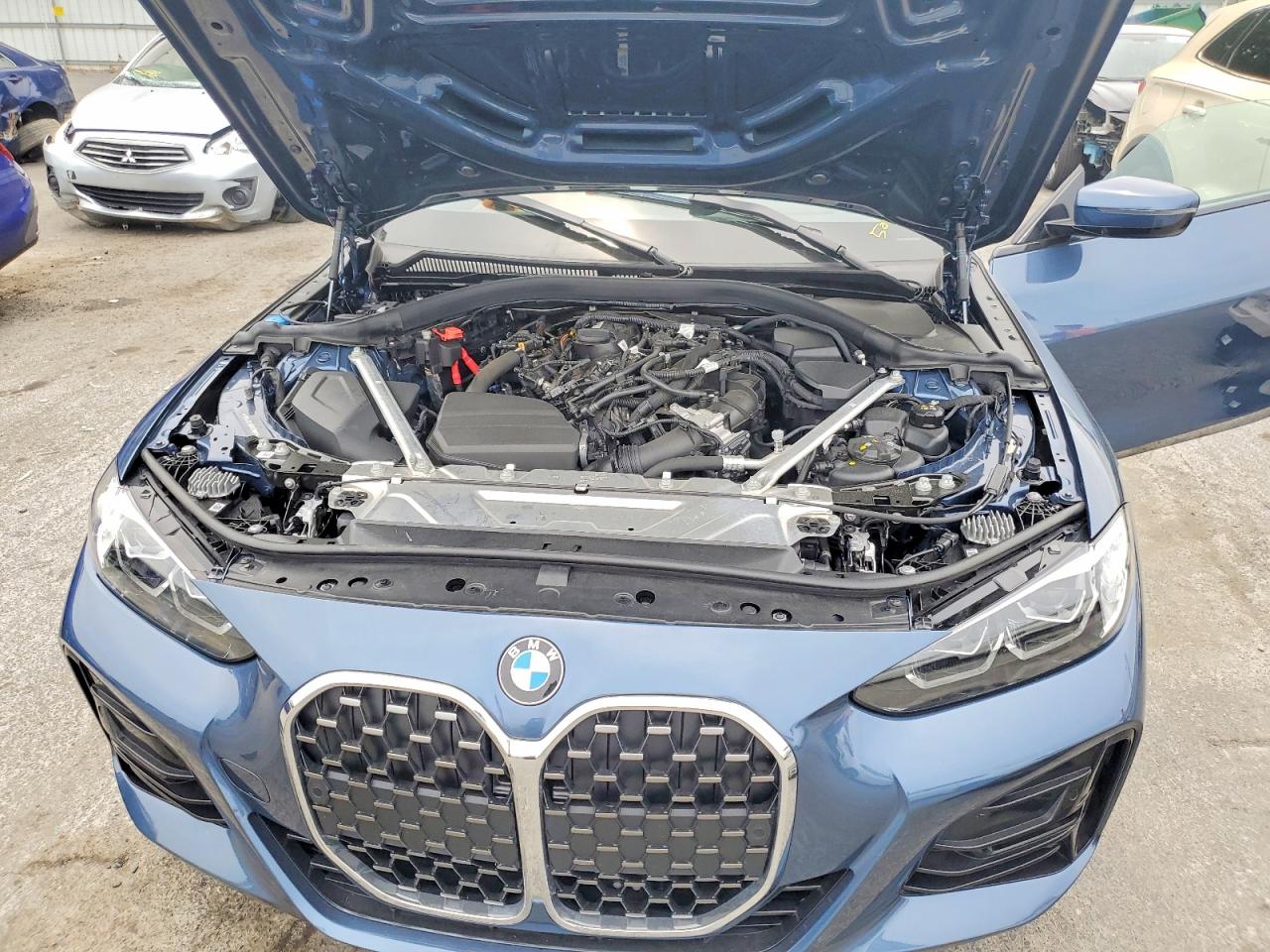 2024 Bmw 430xi Синий vin: WBA43AT05RCR28888