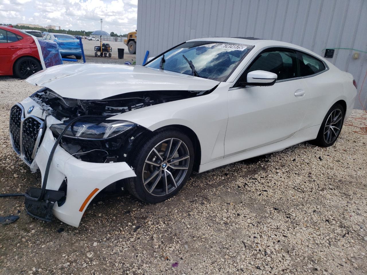 2025 Bmw 430i White vin: WBA43DA08SCT01175