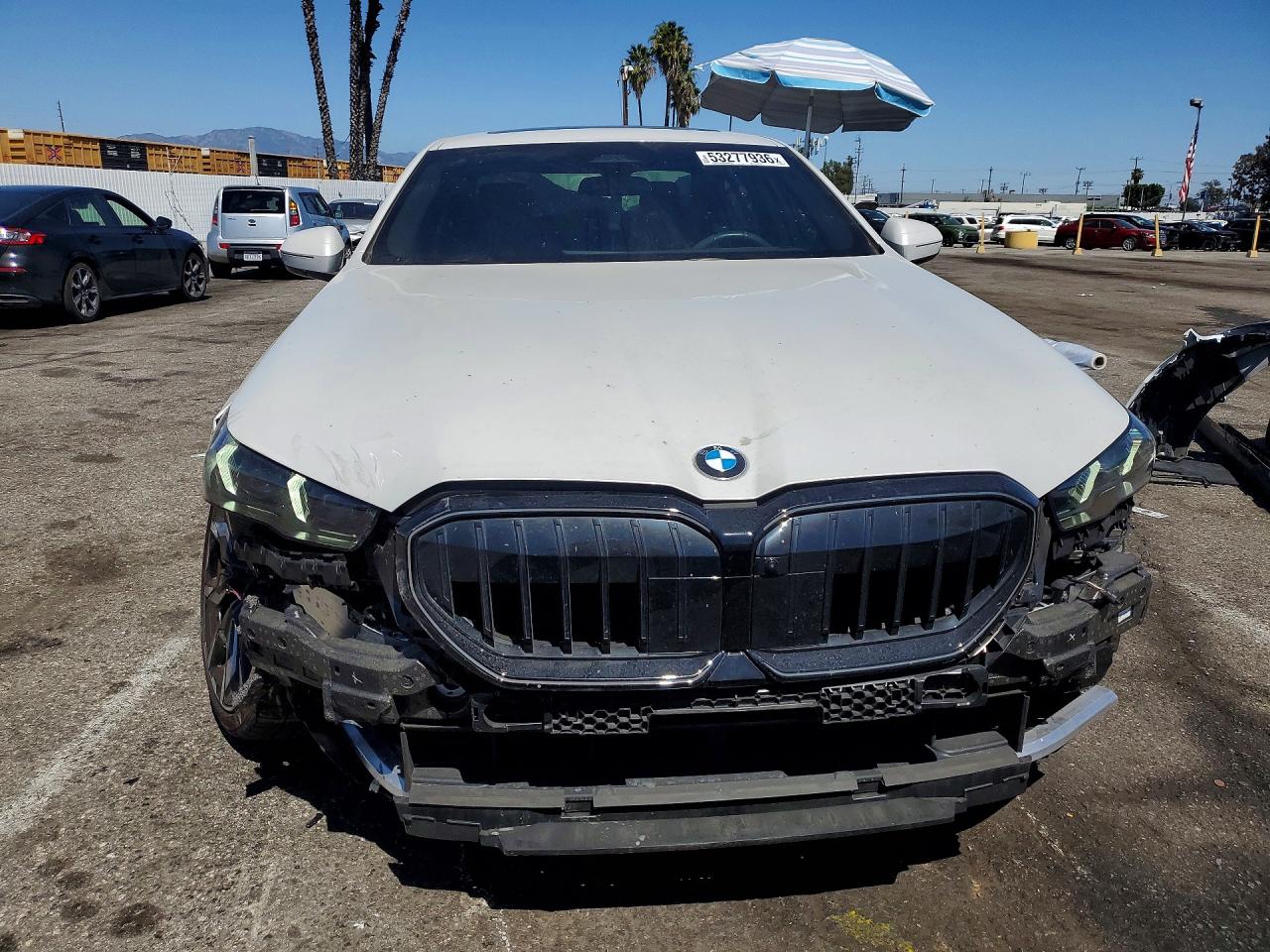 2025 Bmw 530 I White vin: WBA43FJ04SCU23298