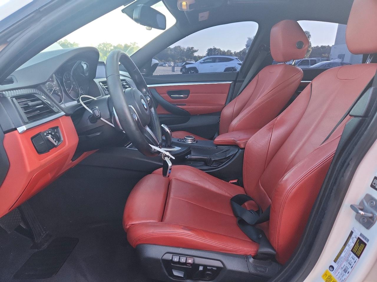 2015 Bmw 428 I Gran Coupe White vin: WBA4A5C50FD410380