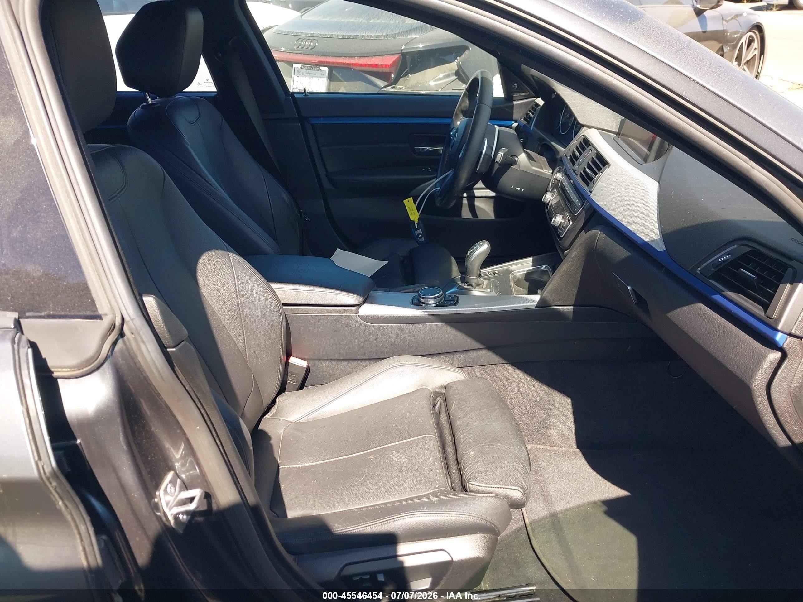 2015 Bmw 428 Gran Coupe Черный vin: WBA4A5C50FGK15457
