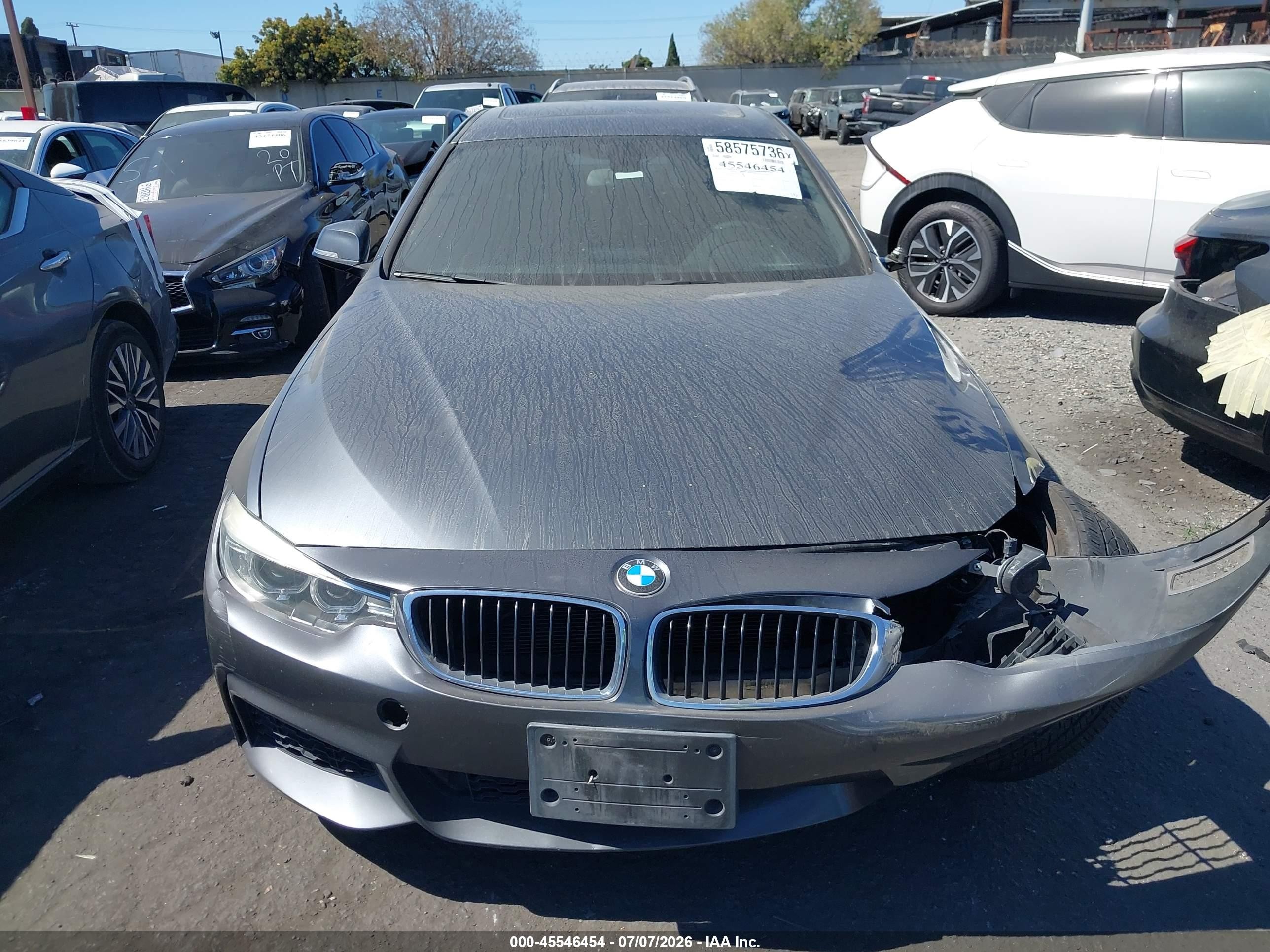 2015 Bmw 428 Gran Coupe Черный vin: WBA4A5C50FGK15457