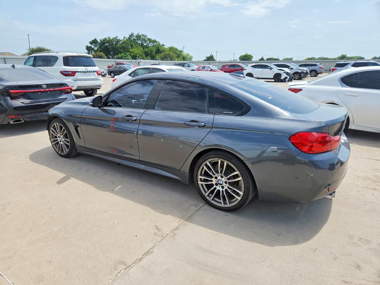 2015 Bmw 428 I Gran Coupe Charcoal vin: WBA4A5C52FD410543