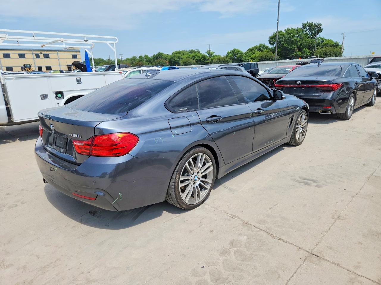 2015 Bmw 428 I Gran Coupe Charcoal vin: WBA4A5C52FD410543