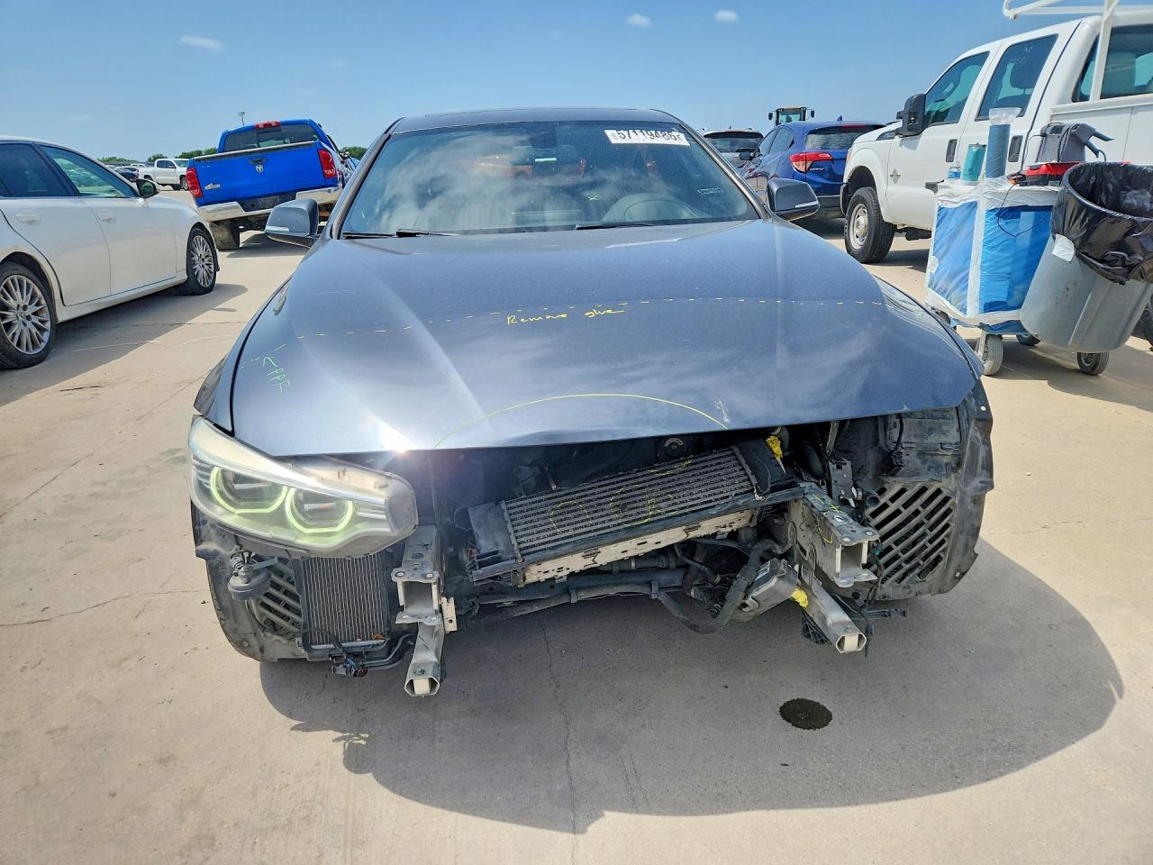 2015 Bmw 428 I Gran Coupe Charcoal vin: WBA4A5C52FD410543