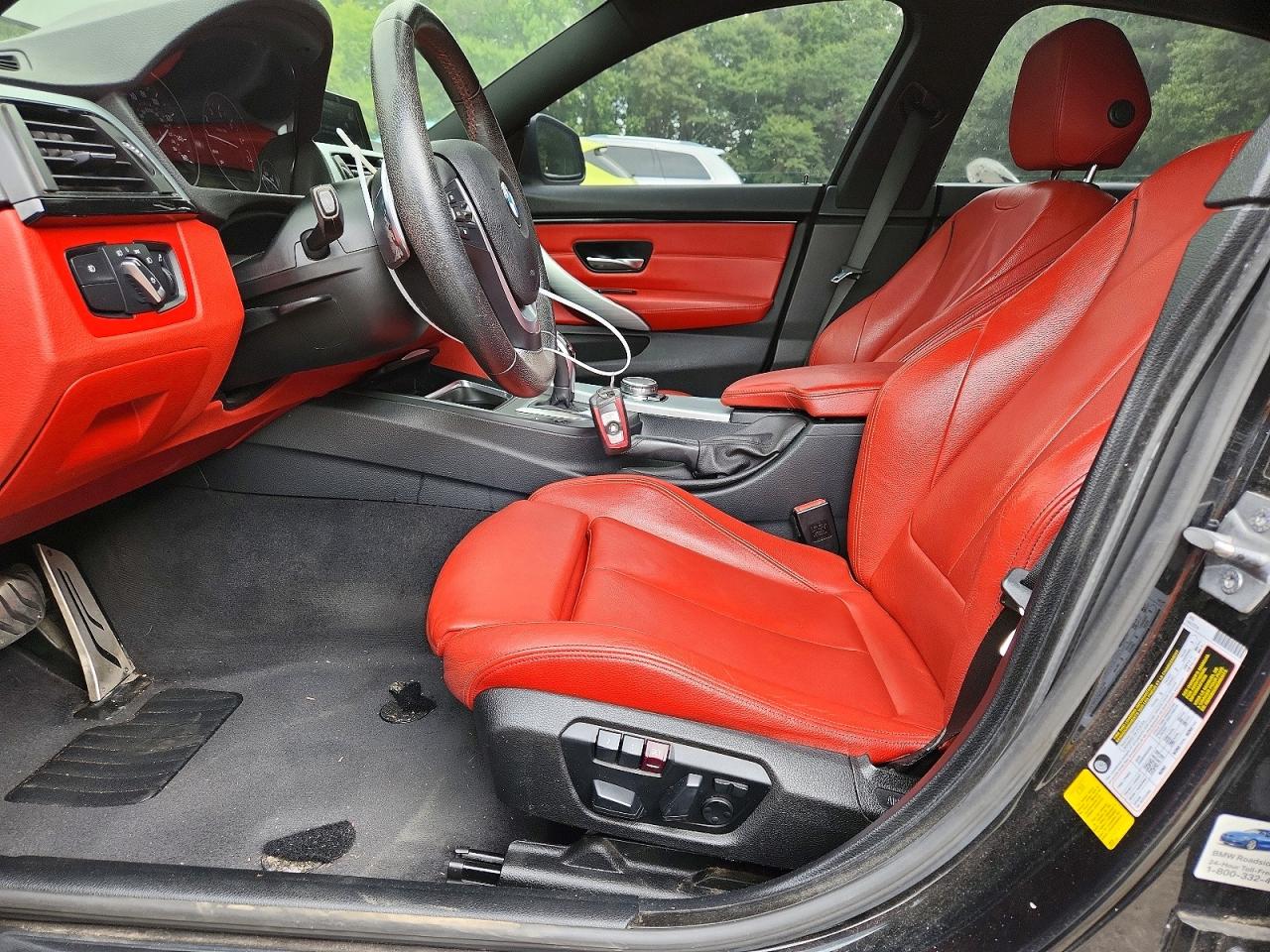 2015 Bmw 428 I Gran Coupe Black vin: WBA4A5C52FGK15735