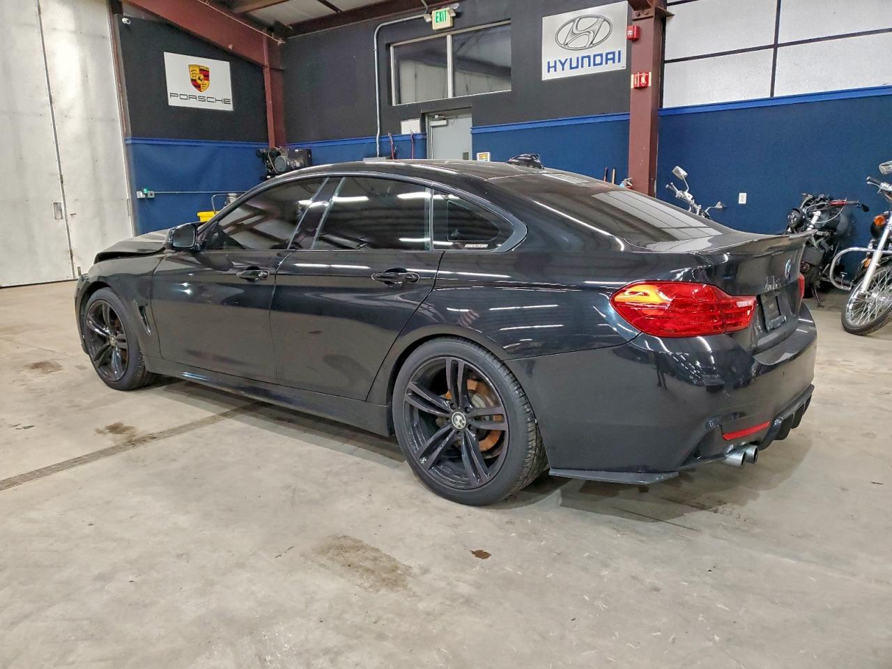 2015 Bmw 428 I Gran Coupe Black vin: WBA4A5C53FG051492