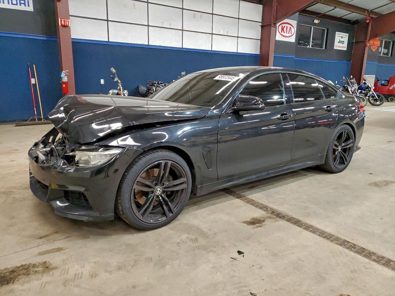 2015 Bmw 428 I Gran Coupe Черный vin: WBA4A5C53FG051492