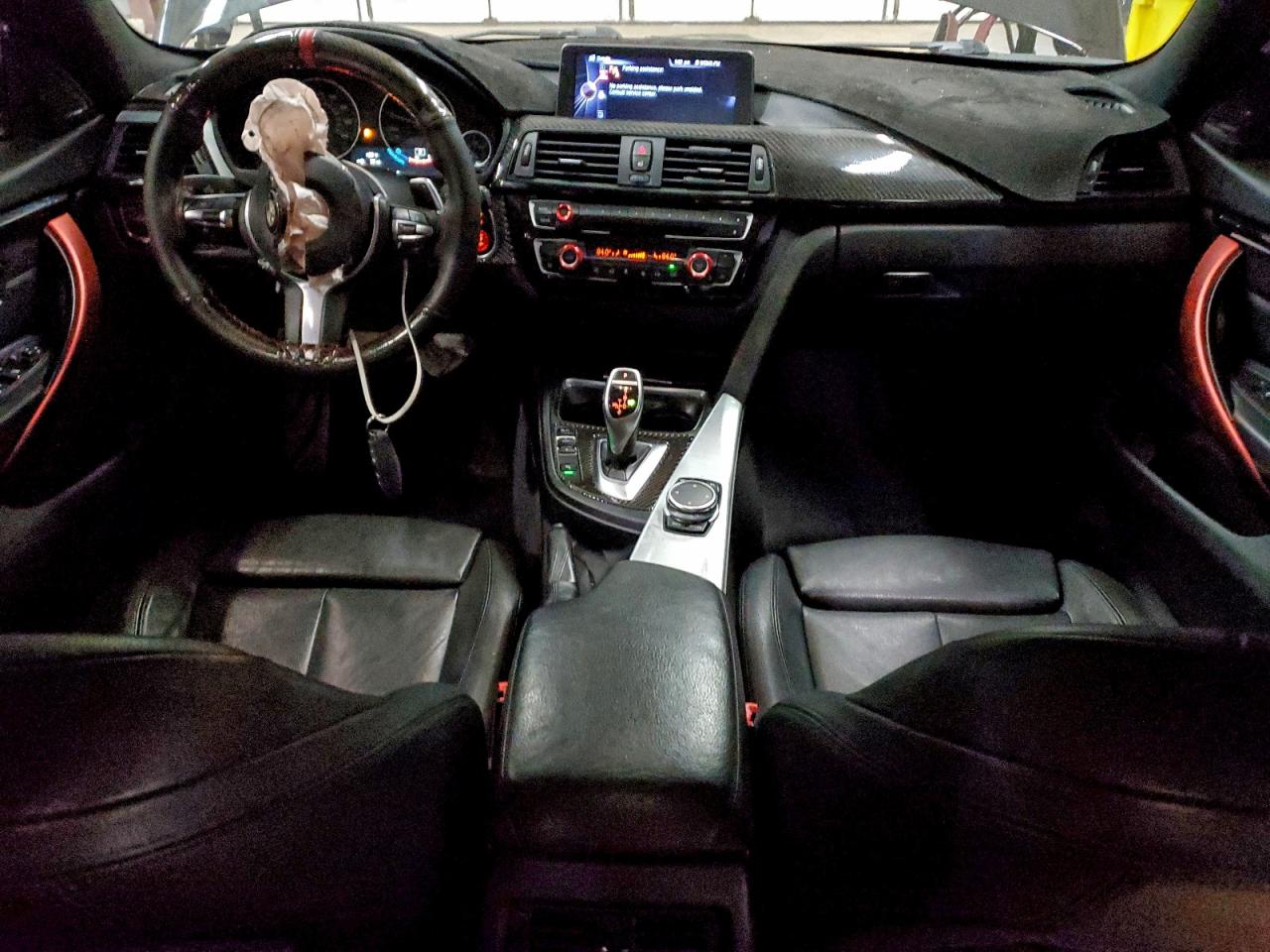 2015 Bmw 428 I Gran Coupe Black vin: WBA4A5C53FG051492