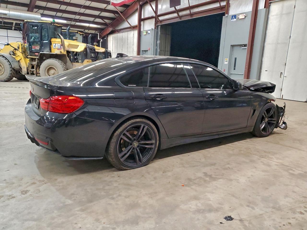 2015 Bmw 428 I Gran Coupe Black vin: WBA4A5C53FG051492