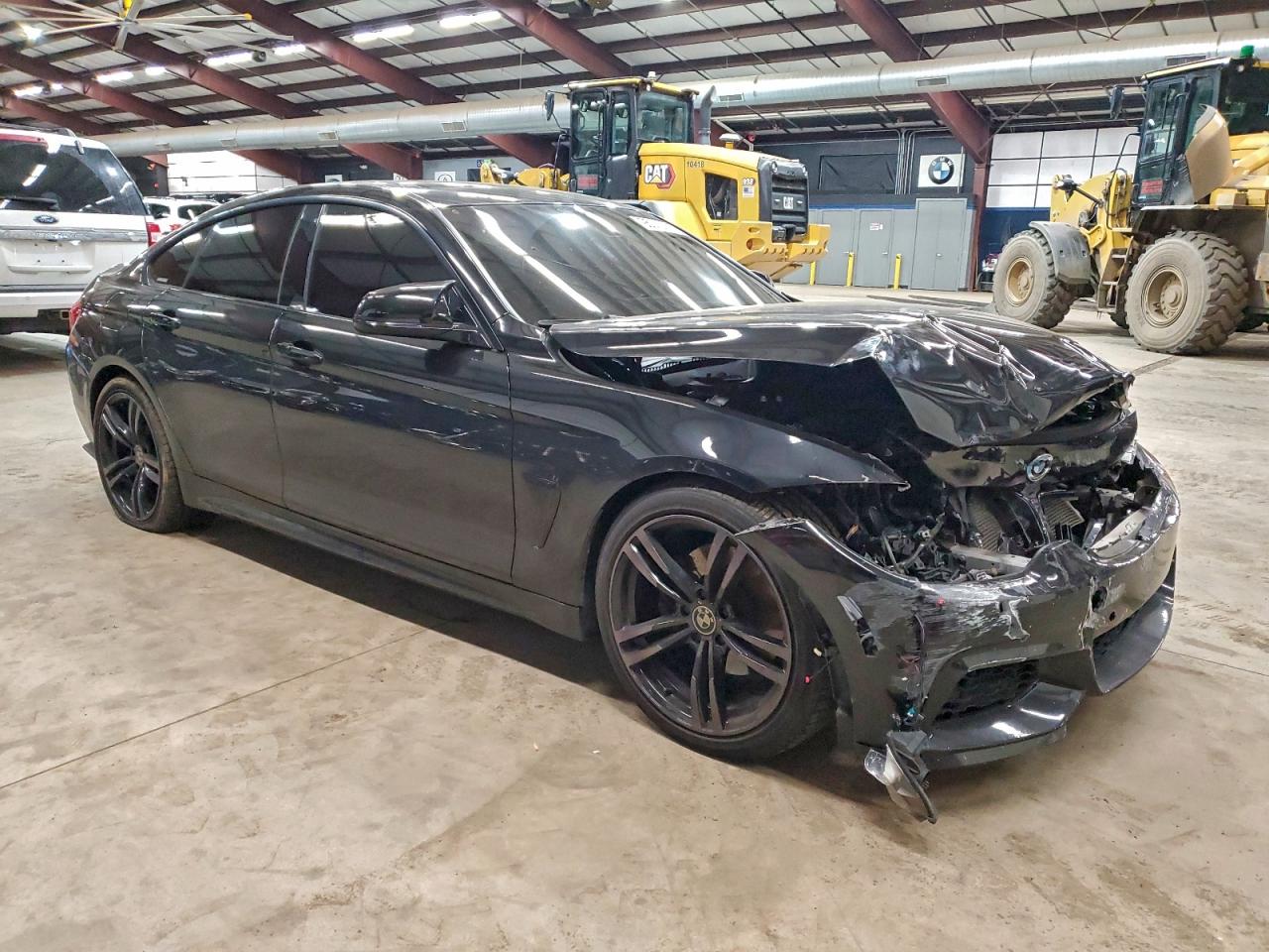 2015 Bmw 428 I Gran Coupe Black vin: WBA4A5C53FG051492
