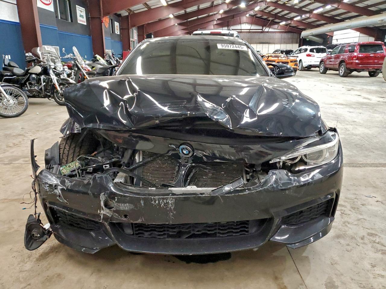 2015 Bmw 428 I Gran Coupe Black vin: WBA4A5C53FG051492