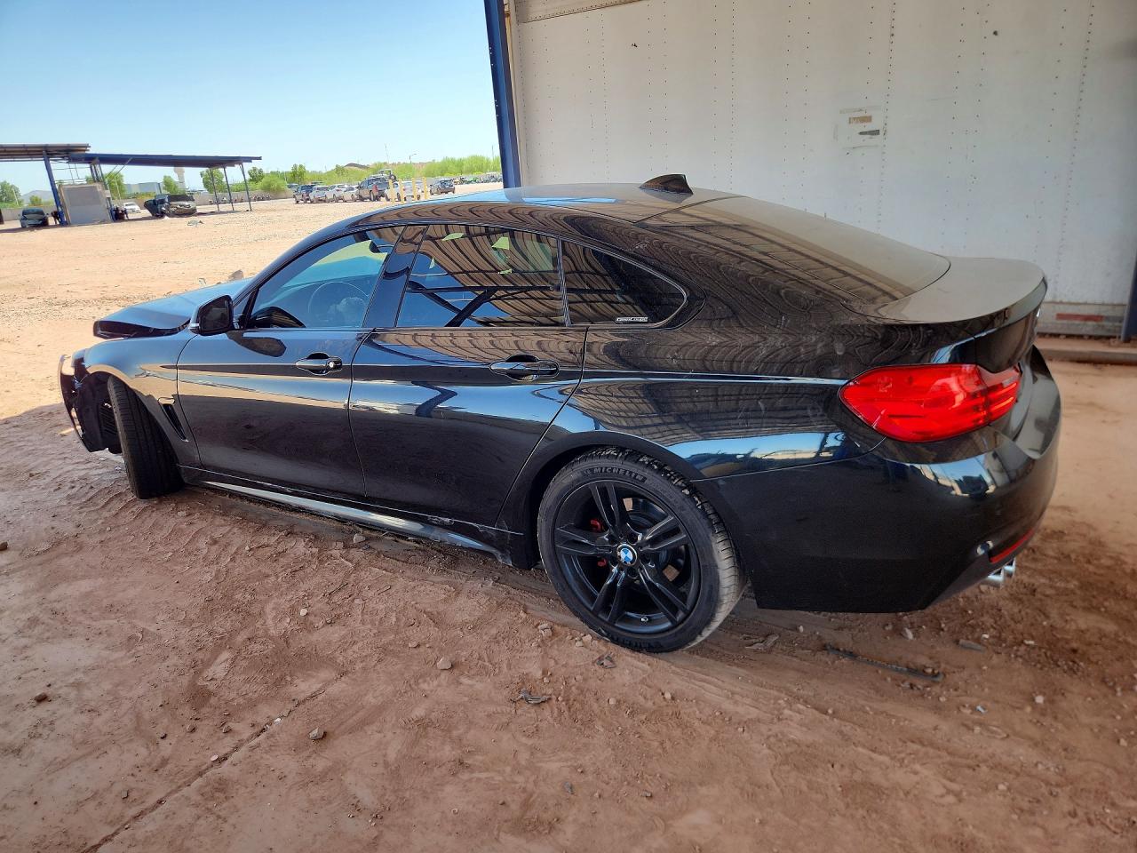 2015 Bmw 428 I Gran Coupe Black vin: WBA4A5C53FGK15887