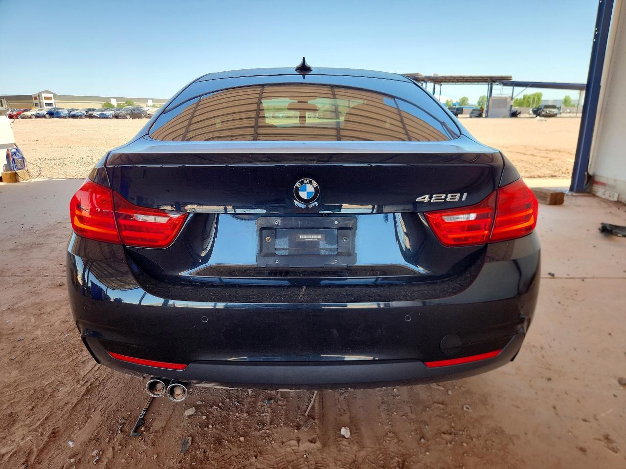 2015 Bmw 428 I Gran Coupe Black vin: WBA4A5C53FGK15887