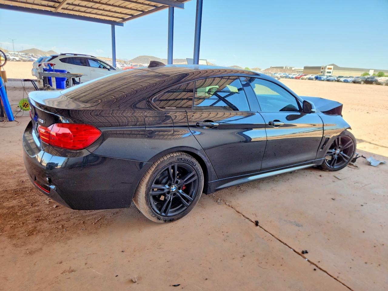 2015 Bmw 428 I Gran Coupe Black vin: WBA4A5C53FGK15887