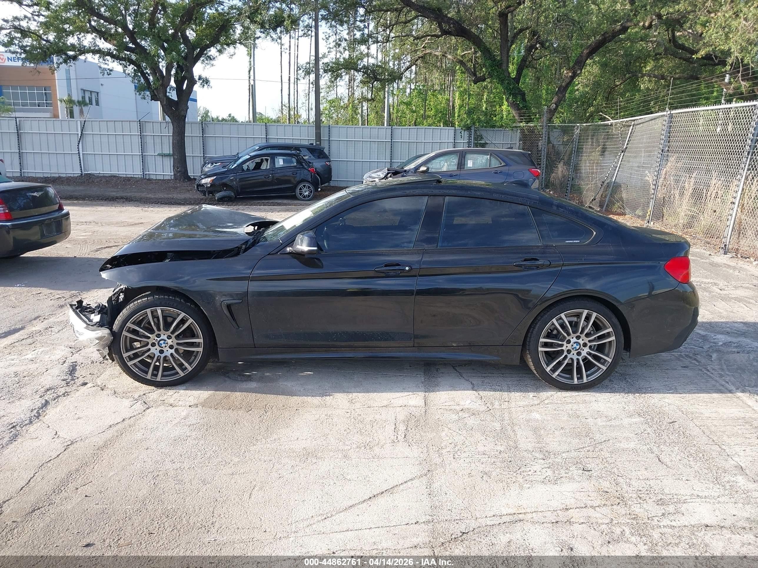 2015 Bmw 428 Gran Coupe   Black vin: WBA4A5C55FG052238