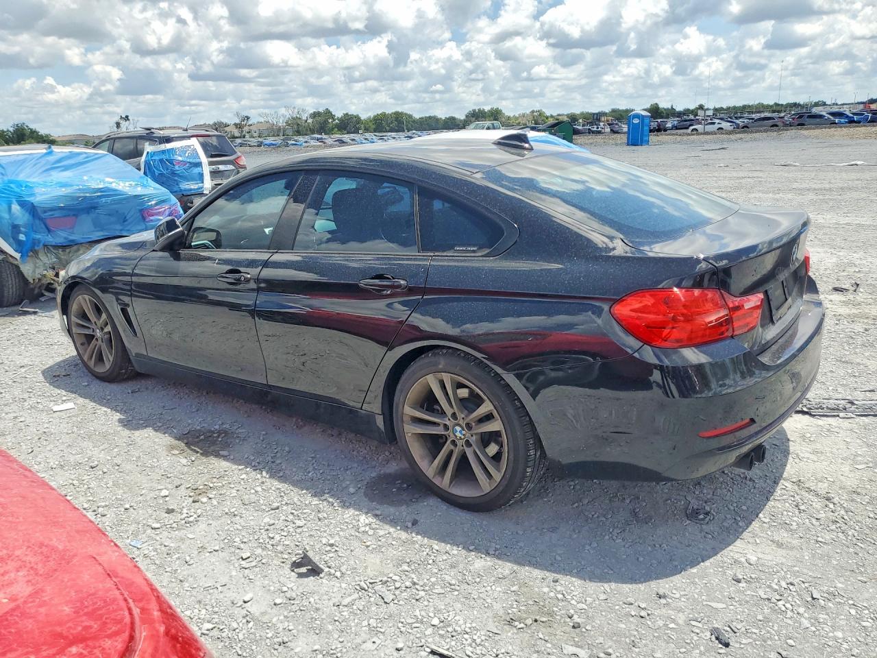 2015 Bmw 428 I Gran Coupe Black vin: WBA4A5C55FGK16121