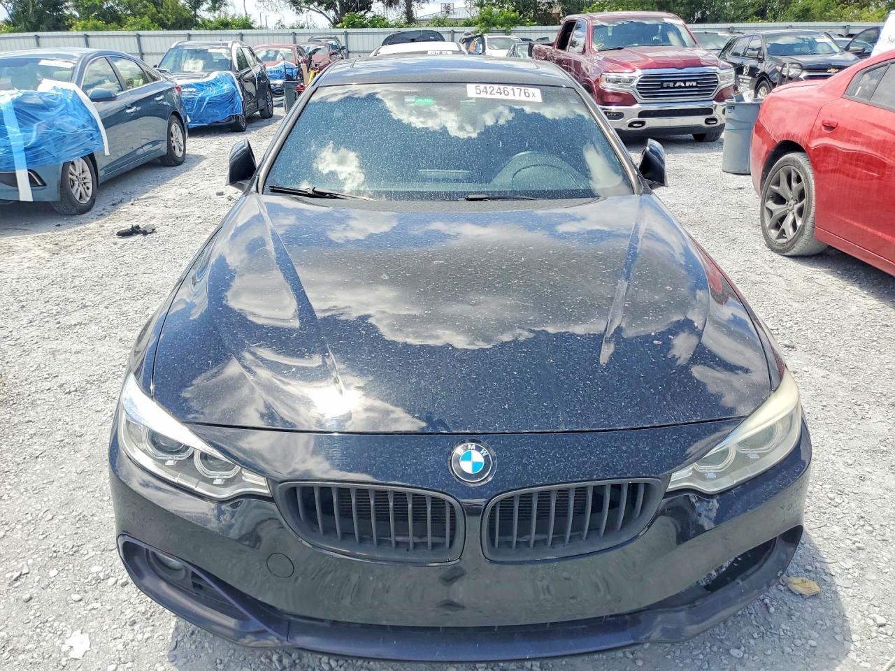 2015 Bmw 428 I Gran Coupe Black vin: WBA4A5C55FGK16121