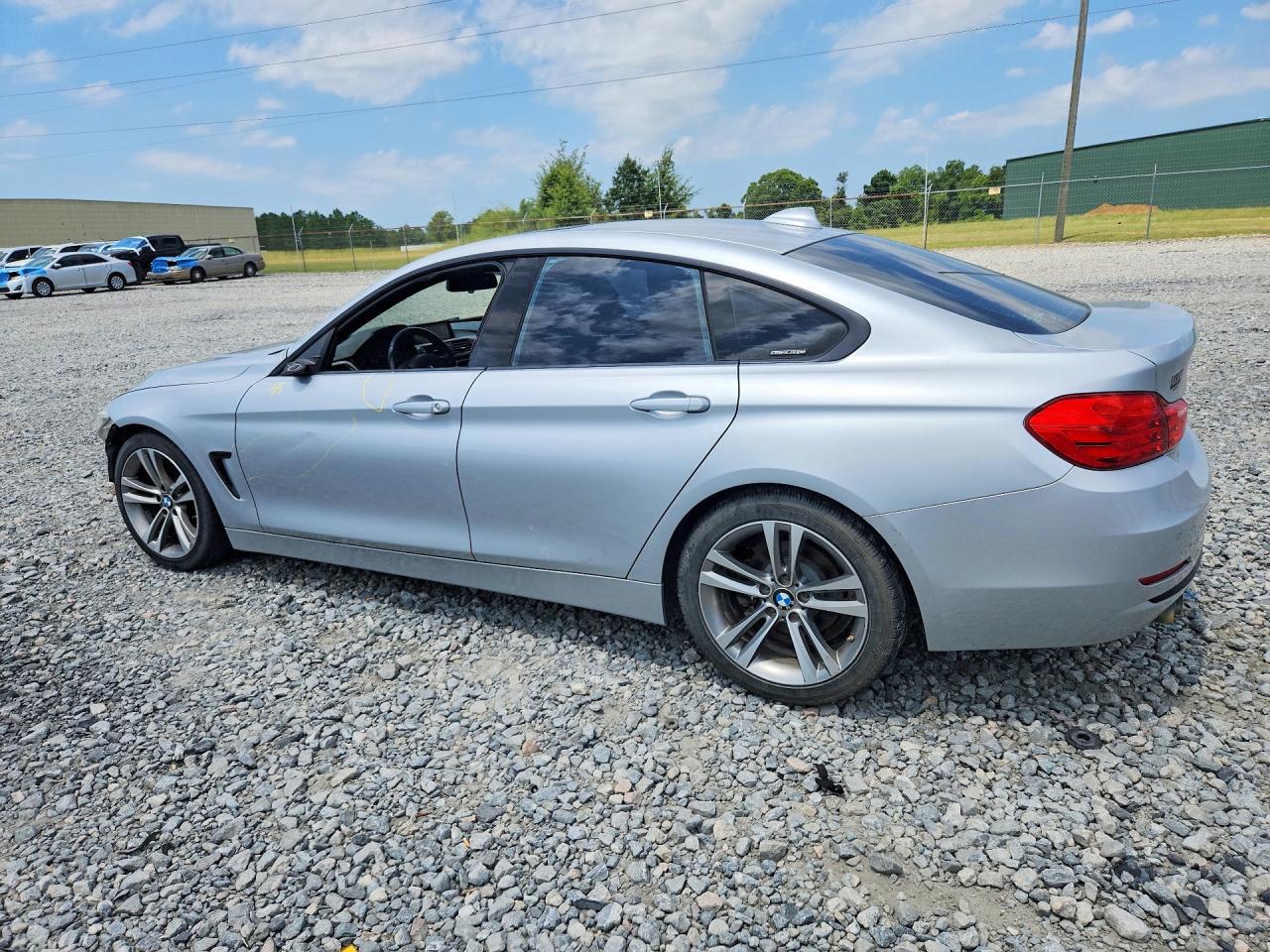 2015 Bmw 428 I Gran Coupe Silver vin: WBA4A5C56FD410786