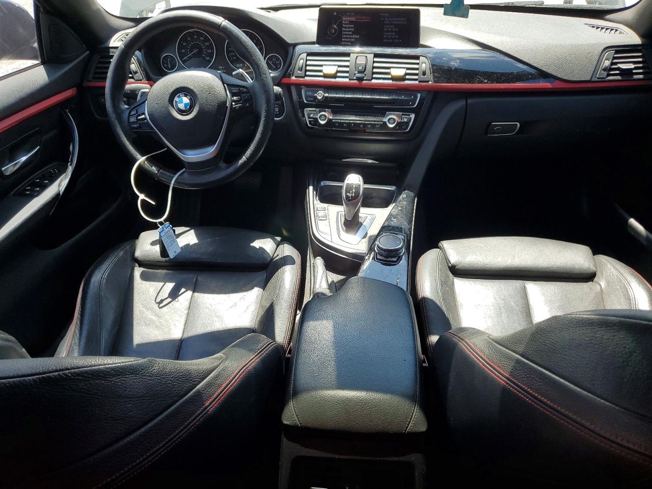 2015 Bmw 428 I Gran Coupe Black vin: WBA4A5C58FG052055